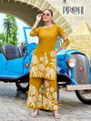 Kitkat By Pirohi Heavy Rayon Mill Printed Co Ord Set Wholesale Shop In Surat
